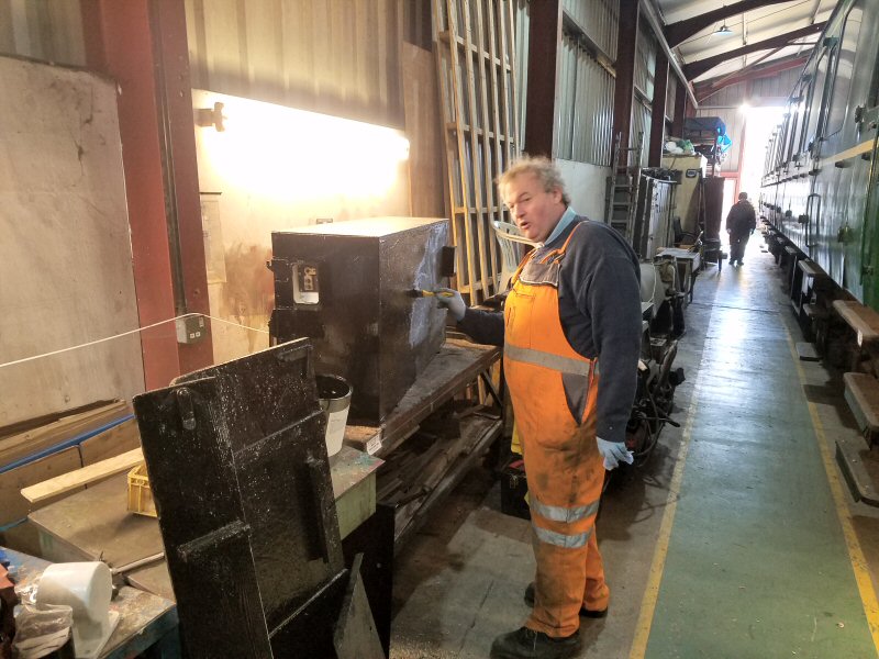 Class 127: Painting the battery box